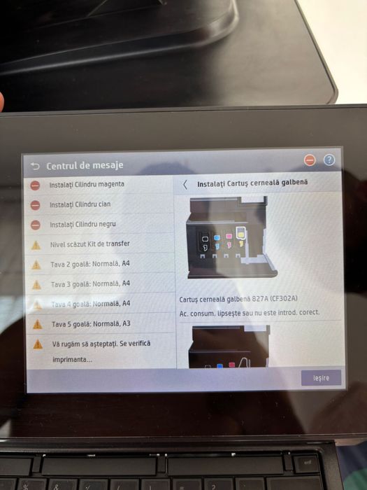 Imprimanta Hp Color Laserjet Flow Mfp m880