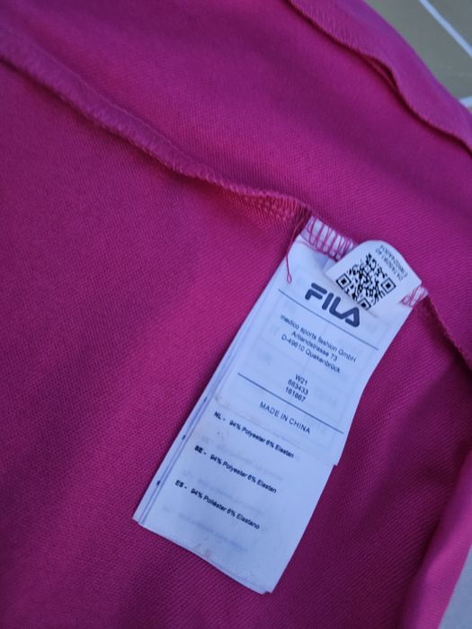 Fila дамска оригинална горница уникални наситени цветове Л размер