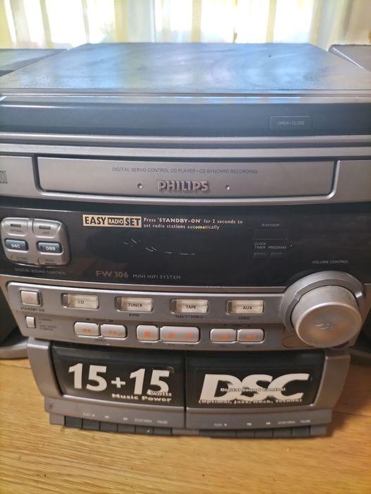 Combina audio hi-fi Philips FW306/34