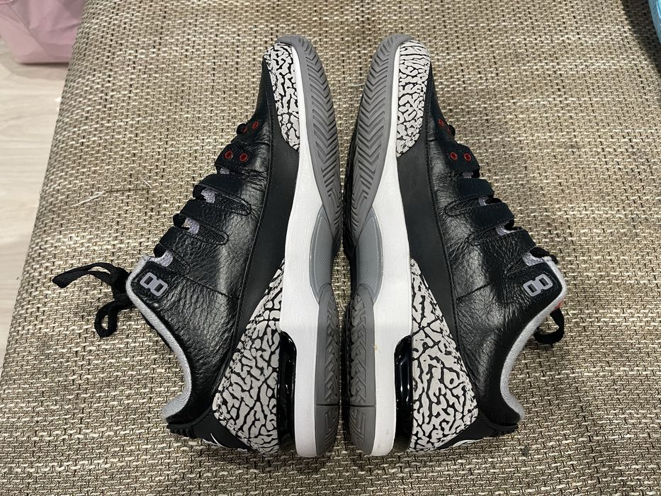 Nike Air Zoom Vapor aj3xrf Roger Federer Jordan 3 Black Cement Court
