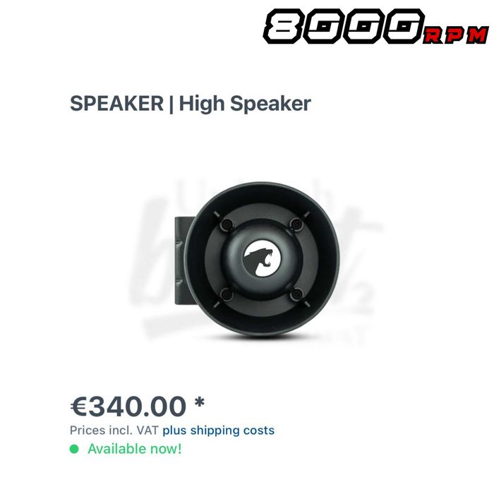 Спортен V8 RS звук за Audi Maxhaust v3 Active Sound спортна генерация