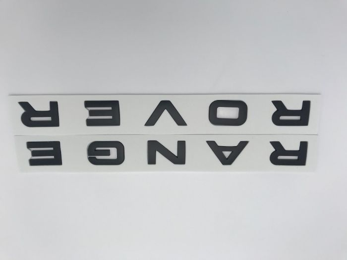Emblema compatibila Range Rover negru mat
