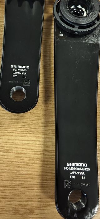 Курбели с плоча : SHIMANO XTR FC-M9100-12-1 /34Т / 170.175 mm