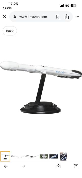 Колекционерски метални Sky Busters от лят под налягане Matchbox, вдъхновени от ракетата Falcon Heavy на SpaceX - HHT44
