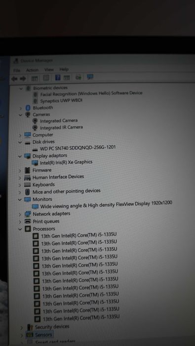 Lenovo ThinkPad T14s 4 Gen / i5 1335U / SSD 256GB / 16GB