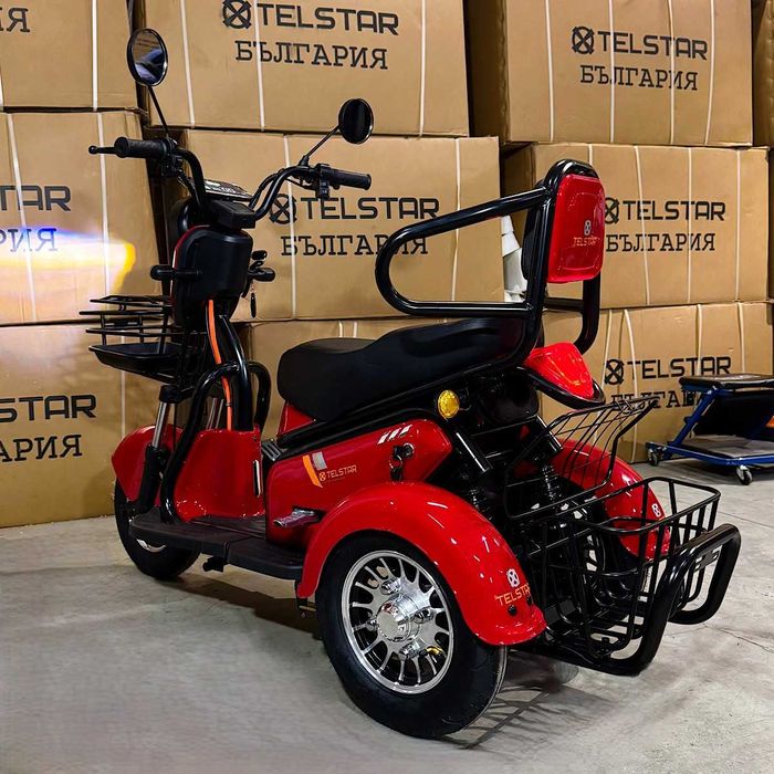 Електрическа триколка Класик 1500W високопроизводителни батерии