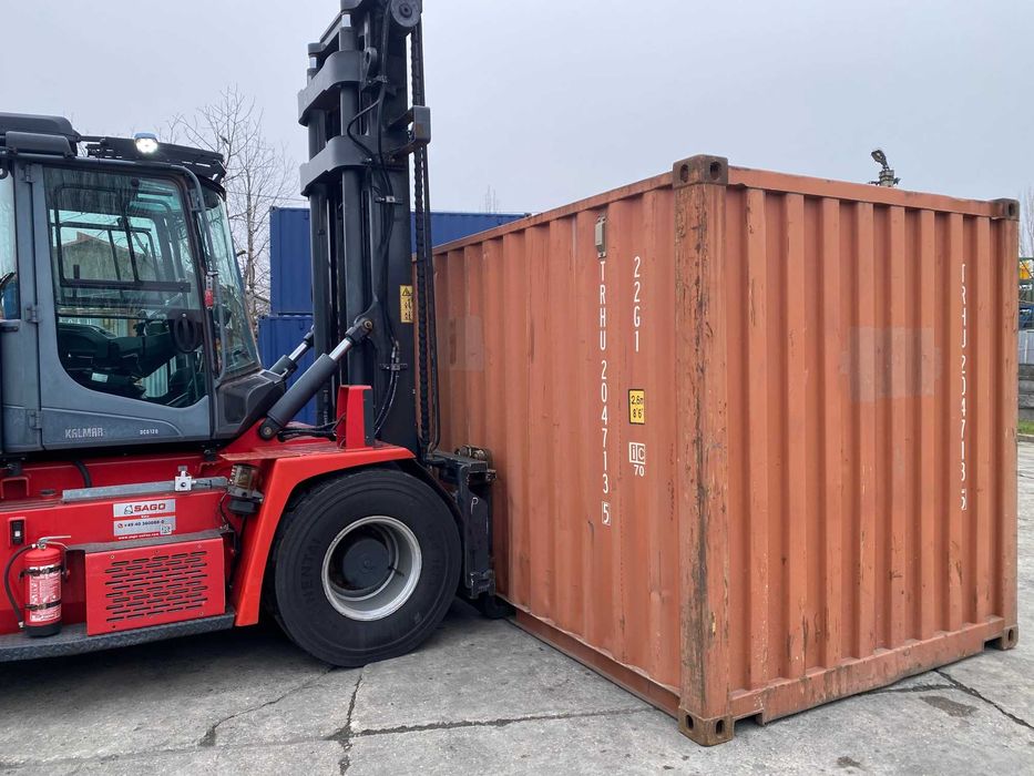 Containere maritime 20 picioare noi si second hand livrare Romania