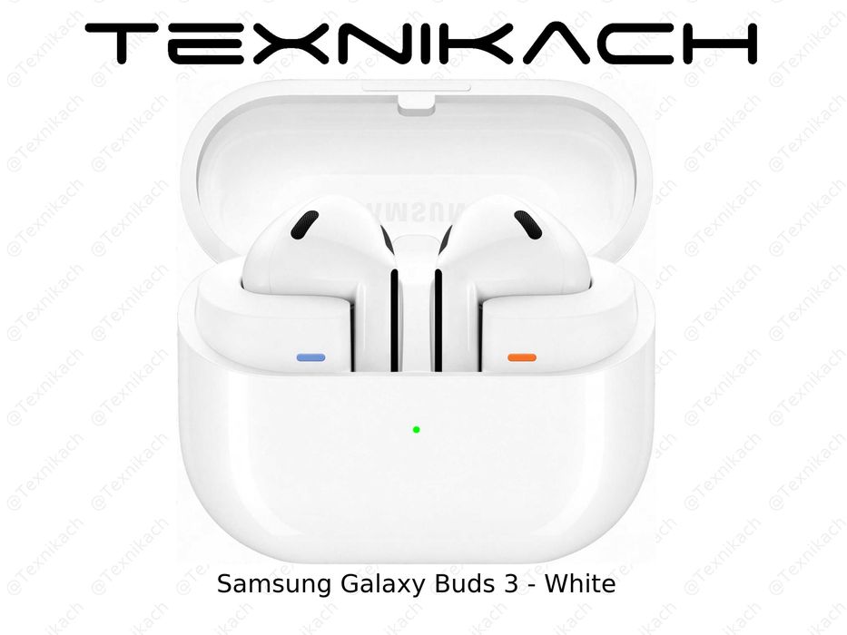 Новый • Samsung Galaxy Buds 3 • Оригинал • Silver • White • Доставка