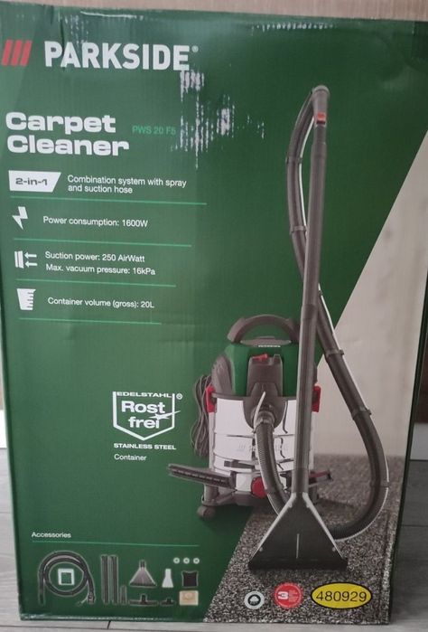 Aspirator injecție extracție parkside tapițeri covoare