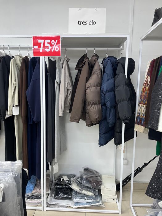 Рейлы для магазина одежды