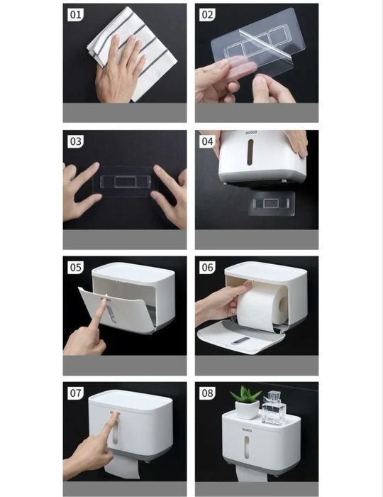 Держатель диспенсер для туалетной бумаги