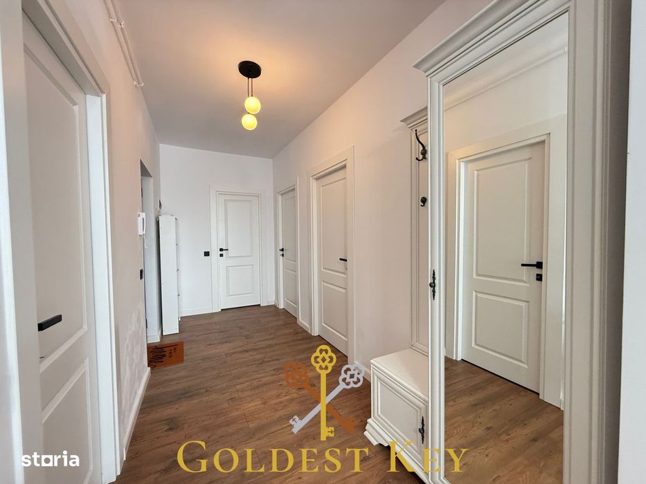 NOU - apartament cu 3 camere, 2 bai, balcon si 2 parcari