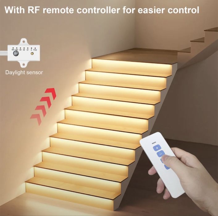 Умный датчик движения на лестницу