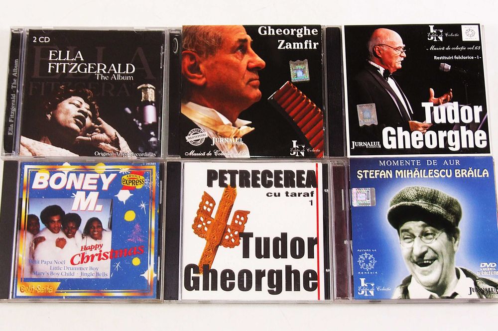 LOT 1: CD-uri impecabile cu muzica internationala, etc. 8 seturi, pret/set in descriere !