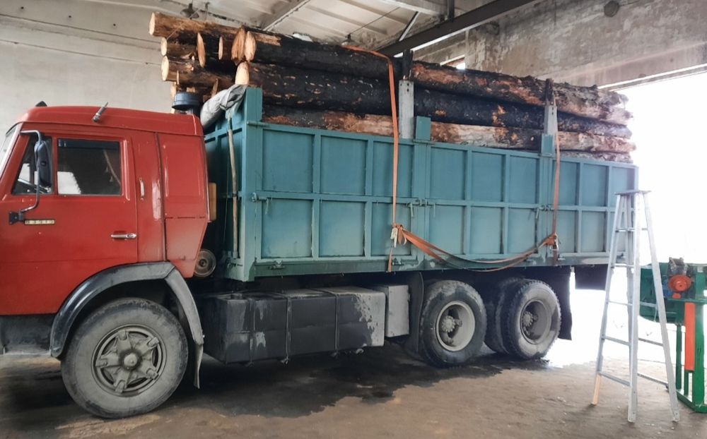 Услуги камаз вывозка леса
