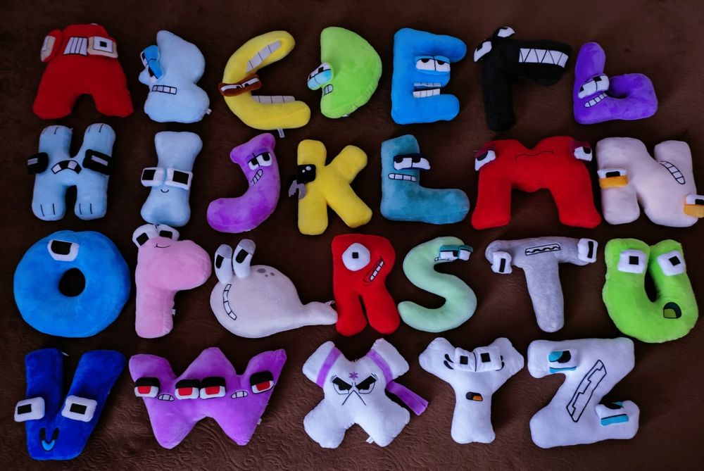 Алфавит Лор мягкие игрушки