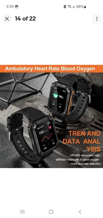 Smart watch Da Fit Android или ios
