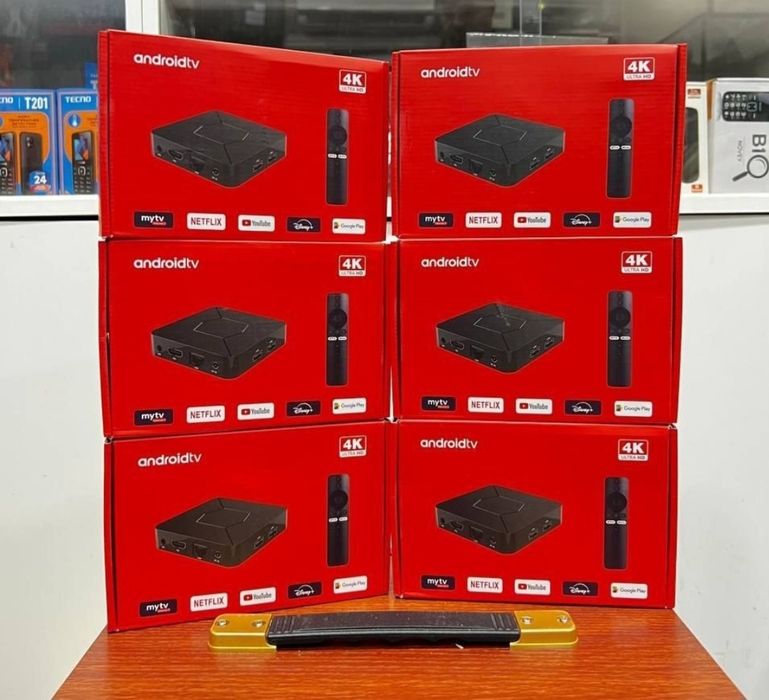 Tv box xar xil turdagisi bor. 50tadan ortiq kanallari bor.