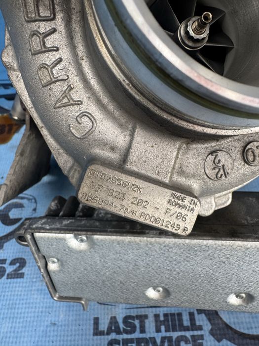 Turbina bmw f15 f16 f10 f30 f07 330d 530d 730d 258cp cod 7823202