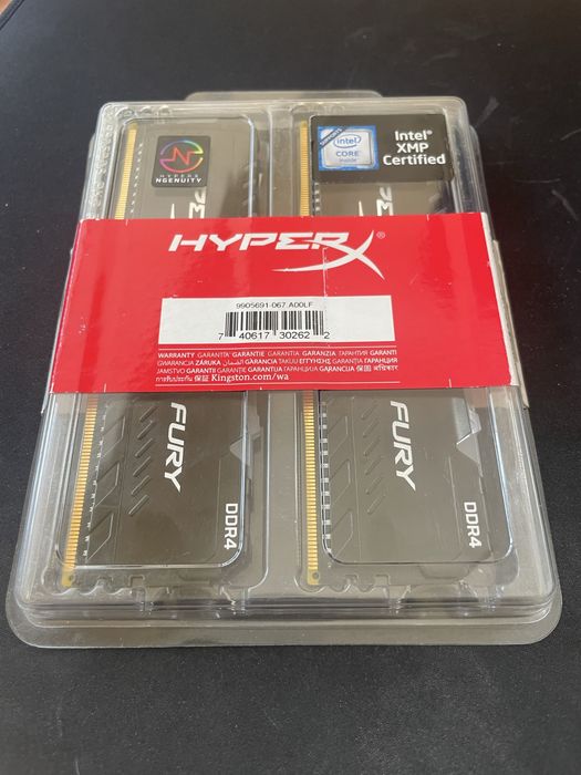 Комплект оперативной памяти Kingston Fury Beast RGB 16(2х8)Gb