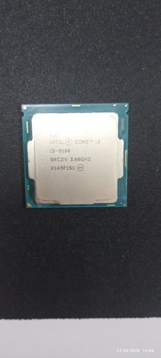 Процессор core i3 9100