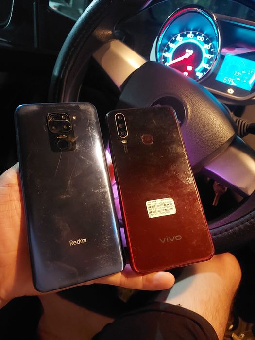 Redmi note 9 4/64 hamda vivo y7 4/64