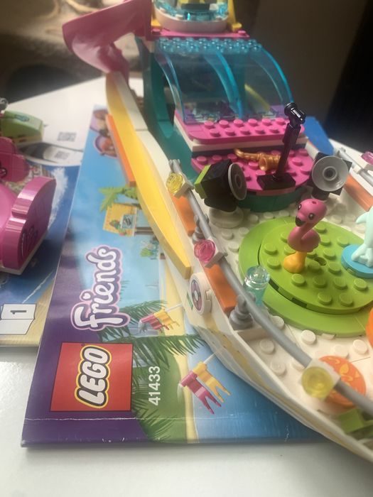 LEGO Friends - Petrecerea pe barca 41433, 640 piese, 7 ani+