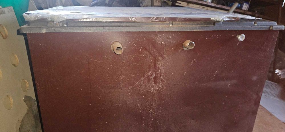 готварска печка на дърва с водна риза.чисто нова!!!