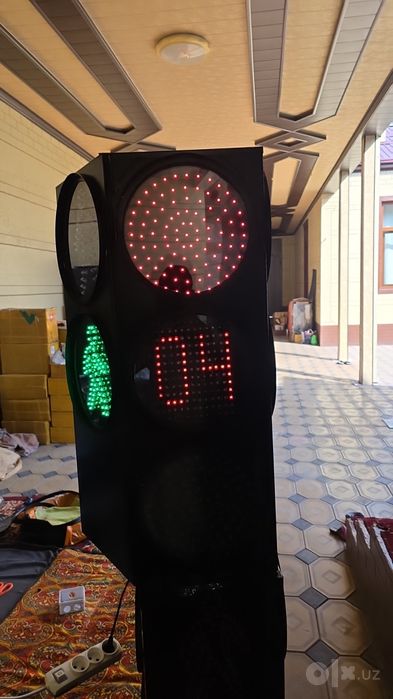Svetofor Sekundomerli piyoda transport temir yoʻllari tarozi sement za