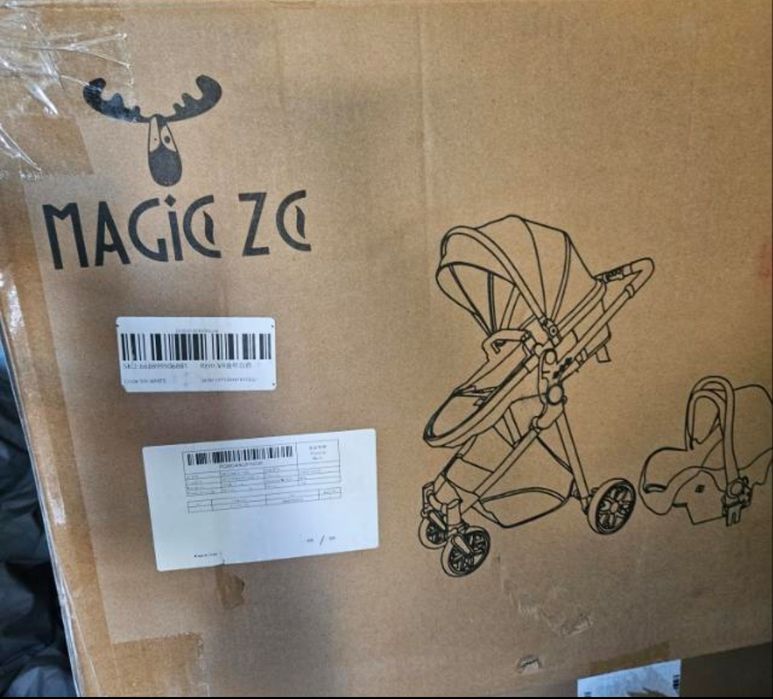 Чисто нова бебешка количка 3в1 MagicZC