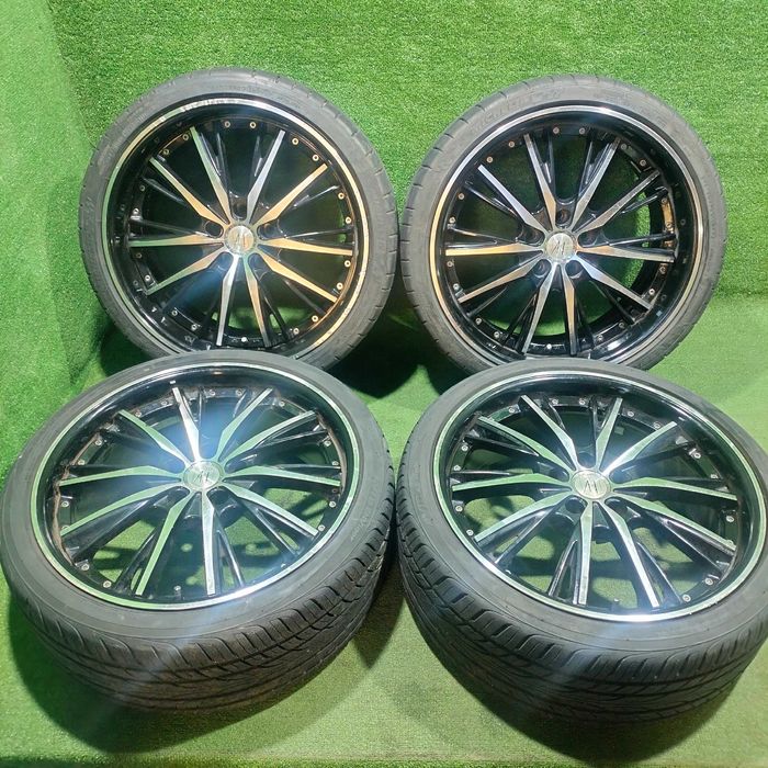 Продам Диск с резиной разноширокие Anhelo Kleitos R20 8,5/9,5J 5/120