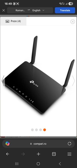 Router 4g Sim Archer MR6400