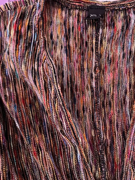 Гащеризон в есенни тонове с блестящи нишки