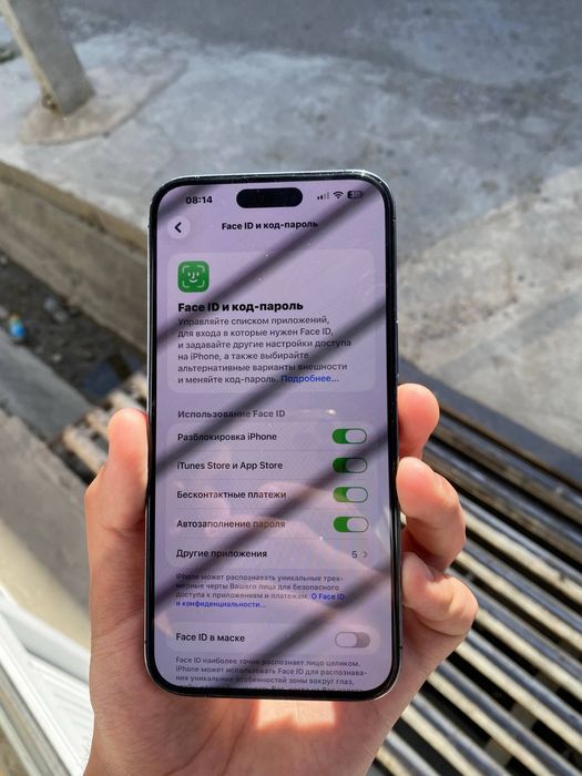 Iphone 14 pro max z/pa region 2 ta sim ketadi 256 tali