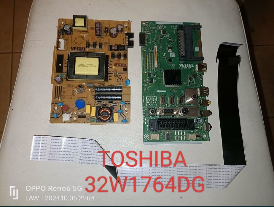 Placă piese Tcon TV Toshiba 32-65"