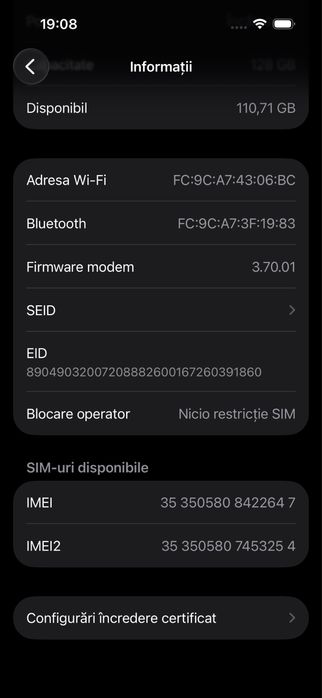 iPhone 15 128gb