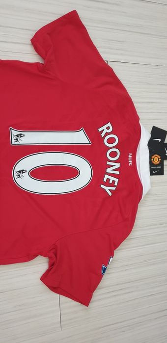 Nike Dri - Fit Man United Rooney # 10 / L НОВО! ОРИГИНАЛ Мъжка Тениска