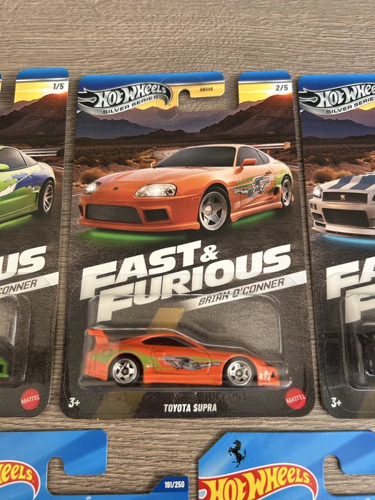 Hot wheels ferrari porsche bmw supra fast & furious hotwheels колички