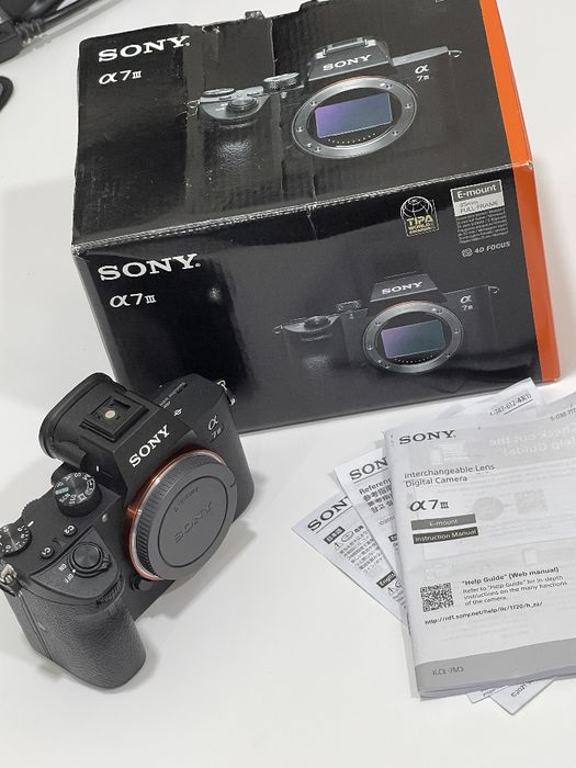 Sony a7 iii body probeg 0  yangi