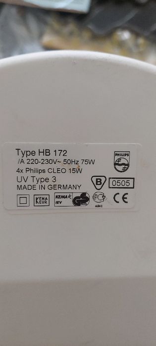 Lampa bronzare Philips original Home Solaria