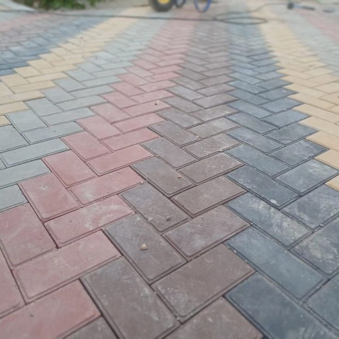 Укладка брусчатки