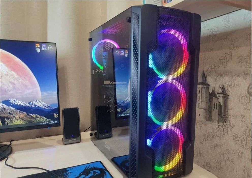 Игровой ПК, Core i7-10700, GeForce  RTX 2060 8ГБ, RAM 16 ГБ