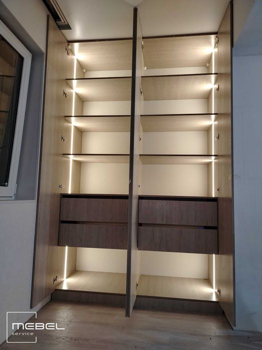 Индивидуальные платяные шкафы на заказ!