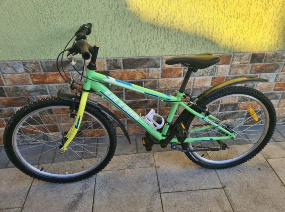 Vand bicicleta copii mtb Ultra Storm 24-Verde, 8-11 ani