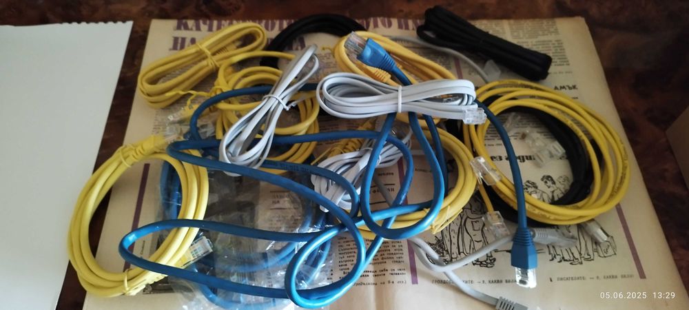 Кабели за модеми, рутери, интернет