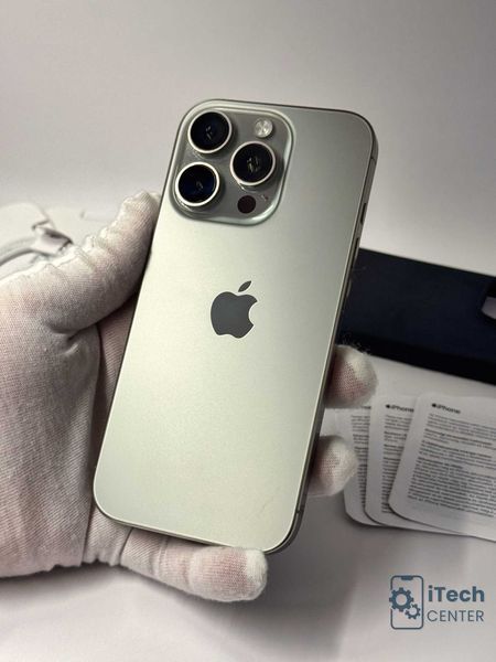 iPhone 16 Pro, 128GB, Natural, НЕРАЗЛИЧИМ ОТ НОВ, 1г. ГАРАНЦИЯ!
