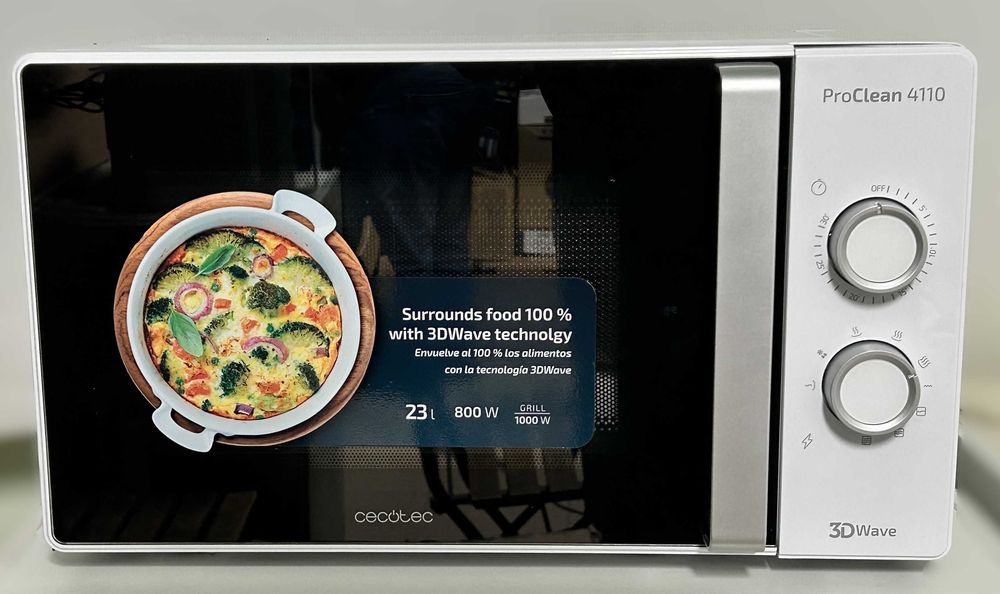 НОВА Микровълнова Cecotec ProClean 4110 с Грил – 23L