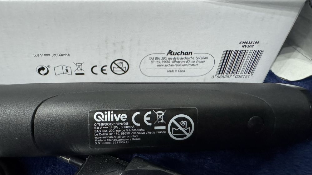Vând placă de păr Qilive cu acumulator