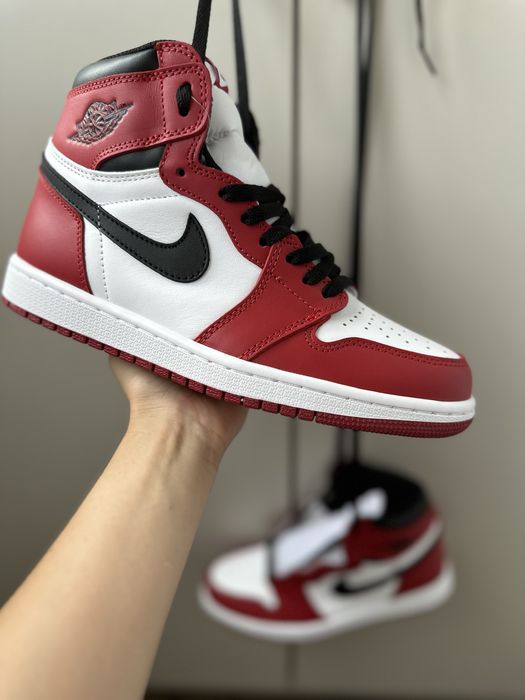 Adidasi Nike Jordan 1 CHICAGO | Produs Nou | Tenesi Noi Baieti | Fete