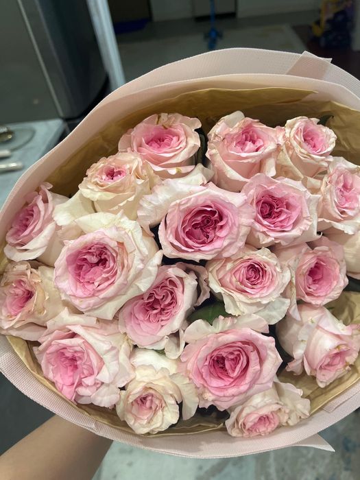 Свежые цветы.